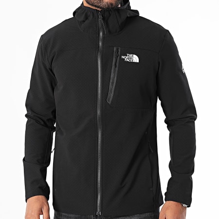 The North Face - MA A892S Chaqueta con capucha y cremallera Negro