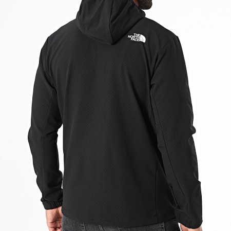 The North Face - MA A892S Giacca con zip e cappuccio nero