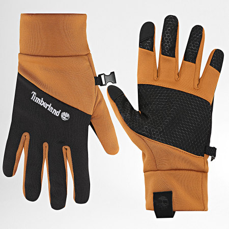 Timberland - A2NMQ Guantes Camel Negro