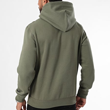 Tommy Hilfiger - Essential 7230 Sudadera con capucha oversize verde caqui