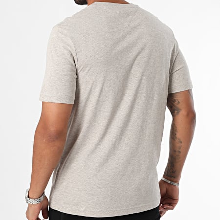 Tommy Hilfiger - Camiseta con inserciones en el pecho 6498 Heather Grey