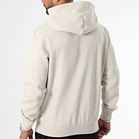 Tommy Hilfiger - Sudadera con capucha Essential 7230 Beige Chiné Oversize