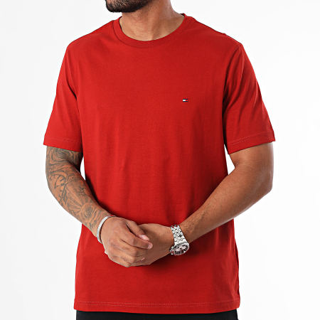 Tommy Hilfiger - Tee Shirt Regular Fit Essential 7267 Rouge