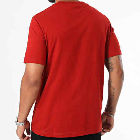 Tommy Hilfiger - Tee Shirt Regular Fit Essential 7267 Rosso