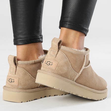 UGG - Dames Laarzen Ultra Mini 1116109 Zand