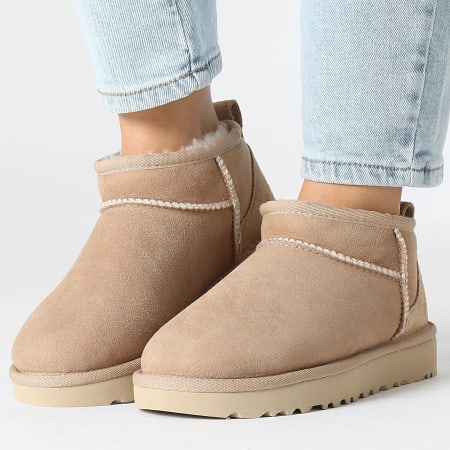 UGG - Botas Mujer Classic Ultra Mini 1116109 Arena