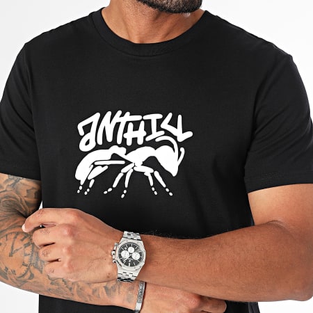 Anthill - Zwart Wit Stencil T-shirt