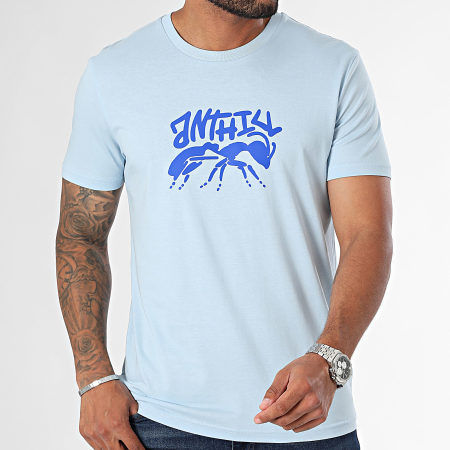 Anthill - Tee Shirt Stencil Lichtblauw Koningsblauw