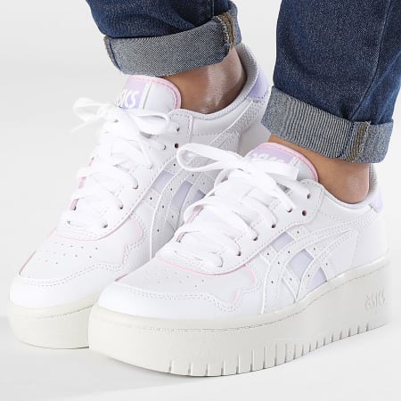 Asics - Japón S PF Mujer Zapatillas 1202A479 Blanco Violeta Claro