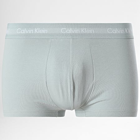 Calvin Klein - Set di 3 boxer U2664G nero azzurro