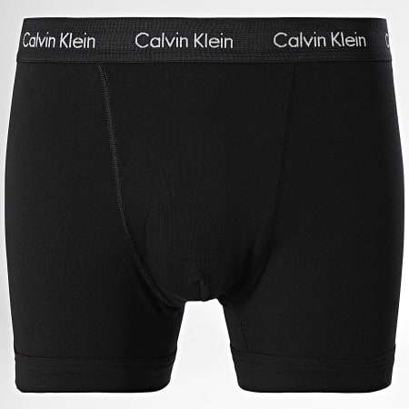 Calvin Klein - Juego de 3 bóxers Trunk U2662G Negro