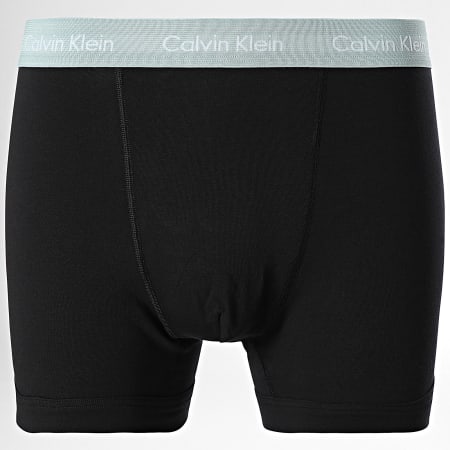 Calvin Klein - Juego de 3 bóxers Trunk U2662G Negro