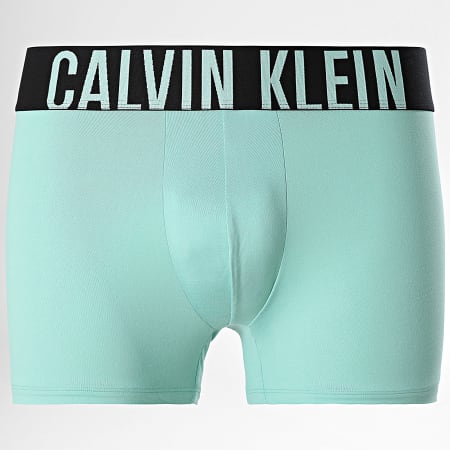 Calvin Klein - Set di 3 boxer NB3775A Nero Verde chiaro Anatra Blu