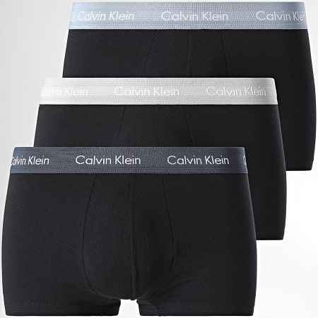 Calvin Klein - Set di 3 boxer neri U2664G