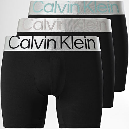 Calvin Klein - Set di 3 boxer neri NB3075A