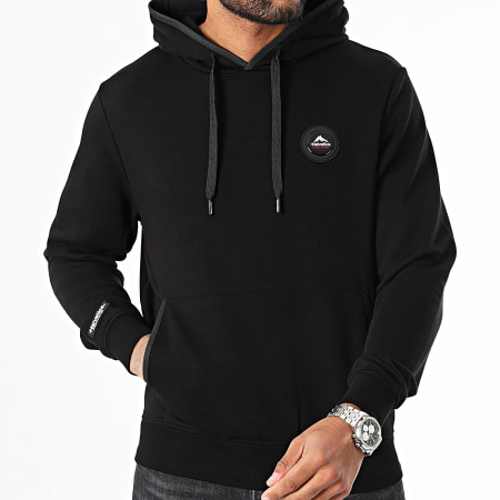 Helvetica - Sudadera Borgia Negra