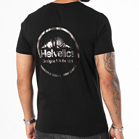 Helvetica - Camiseta Finn Negra