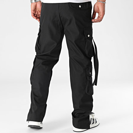 Ikao - Pantalones cargo negros