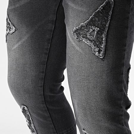 Ikao - Zwarte skinny jeans