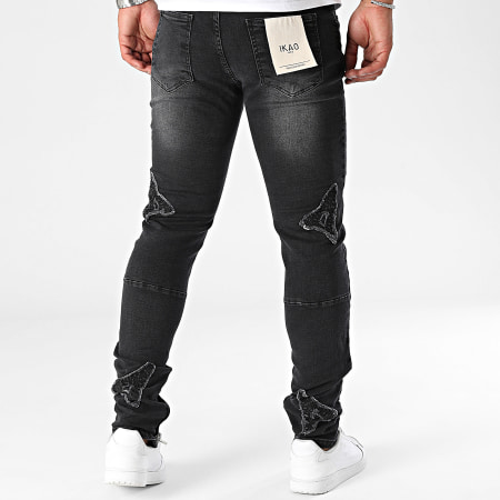 Ikao - Zwarte skinny jeans