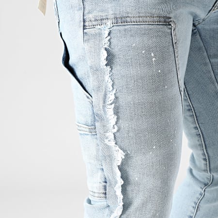 Ikao - Blue Wash Flare Jeans