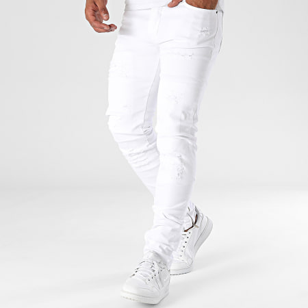 Ikao - Witte skinny jeans