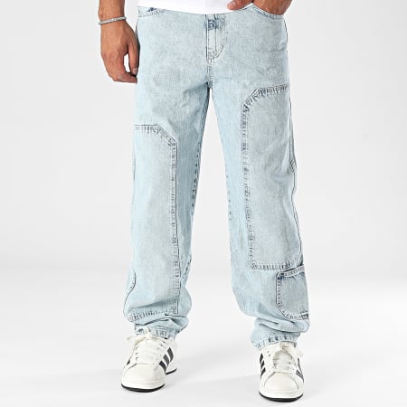 Ikao - Blauw gewassen jeans