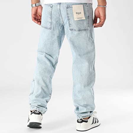 Ikao - Blauw gewassen jeans