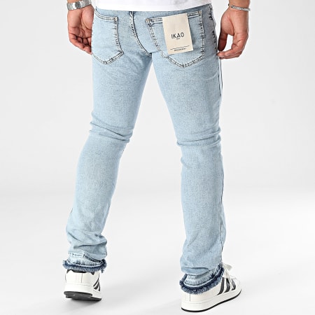 Ikao - Blue Wash Flare Jeans