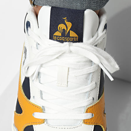 Le Coq Sportif - Manden LCS Pro Star Lite 2422899 Optisch Wit Goud Oranje