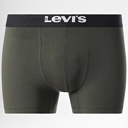 Levi's - Juego de 2 calzoncillos bóxer 701222842 Caqui Verde