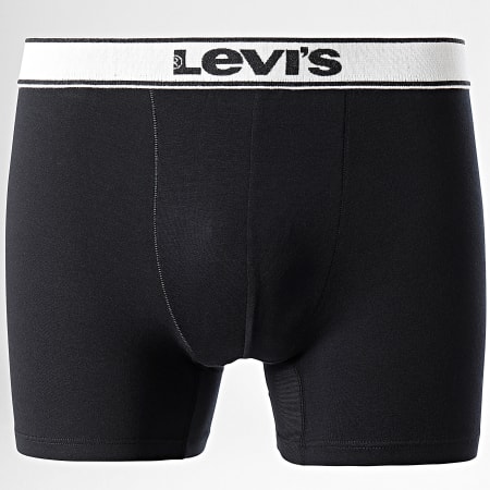 Levi's - Set di 2 boxer 701227424 Grigio erica nero