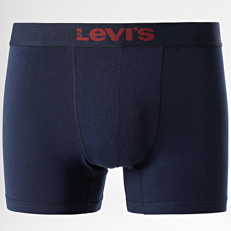 Levi's - Lote de 2 calzoncillos bóxer 701227428 Azul marino Burdeos