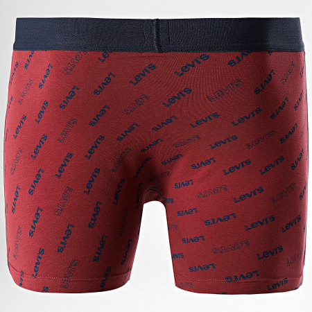 Levi's - Set di 2 boxer 701227428 Blu navy Bordeaux