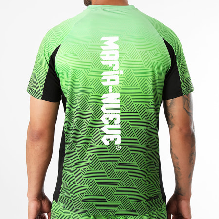 MA9 Mafia Nueve - Camiseta Espalda Gradiente Volt Verde