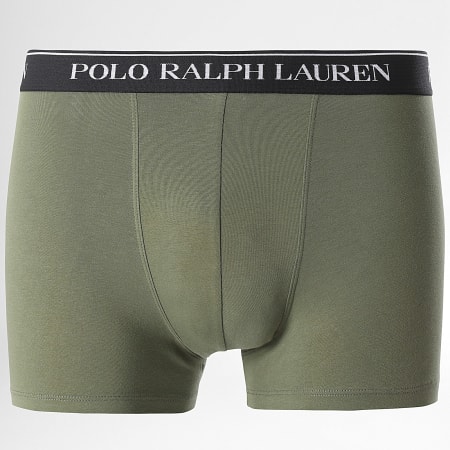 Polo Ralph Lauren - Juego De 3 Calzoncillos Naranja Verde Caqui Negro