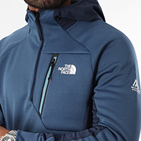 The North Face - MA A893R Sudadera con cremallera azul marino