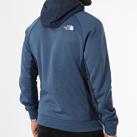 The North Face - MA A893R Navy Zip Neck Hoody