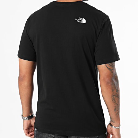 The North Face - Tee Shirt Fine A8A6M Negro