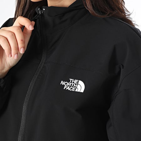 The North Face - Mujeres cortavientos Easy Wind Track A88Z7 Negro