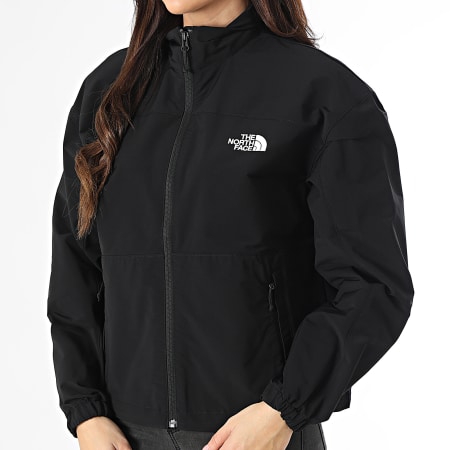 The North Face - Mujeres cortavientos Easy Wind Track A88Z7 Negro