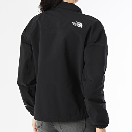 The North Face - Mujeres cortavientos Easy Wind Track A88Z7 Negro