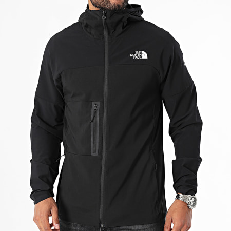 The North Face - MA Trajectory A893A Chaqueta con capucha y cremallera Negro