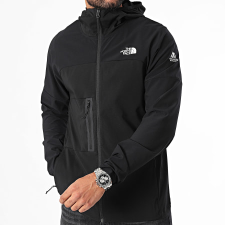 The North Face - MA Trajectory A893A Giacca con zip e cappuccio nero