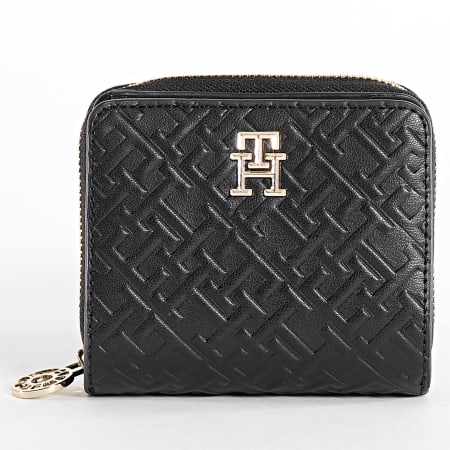 Tommy Hilfiger - Cartera de mujer Distinct Med 6580 Negro