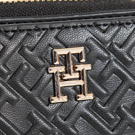 Tommy Hilfiger - Cartera de mujer Distinct Med 6580 Negro