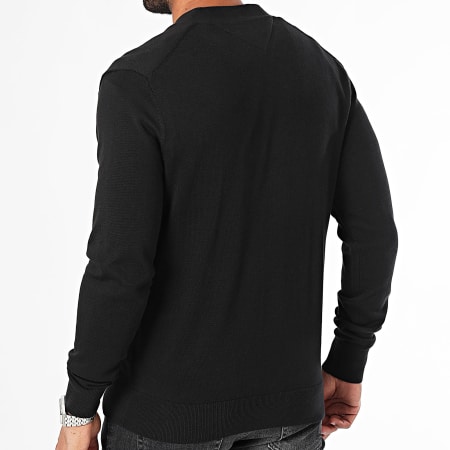 Tommy Hilfiger - Cárdigan Essential Cotton 3111 Negro