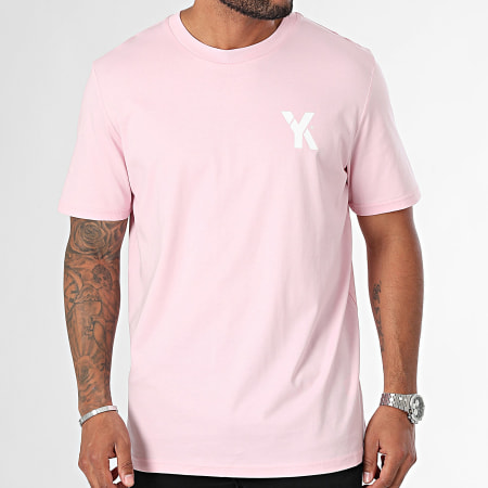 Yoann Kongolo (YK) - Tee Shirt Oversize Large YK Boxing Pink