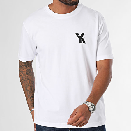 Yoann Kongolo (YK) - Maglietta oversize Large YK Boxing Bianco