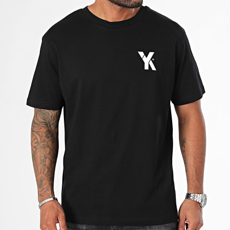 Yoann Kongolo (YK) - Oversized T-shirt Large YK Boksen Zwart